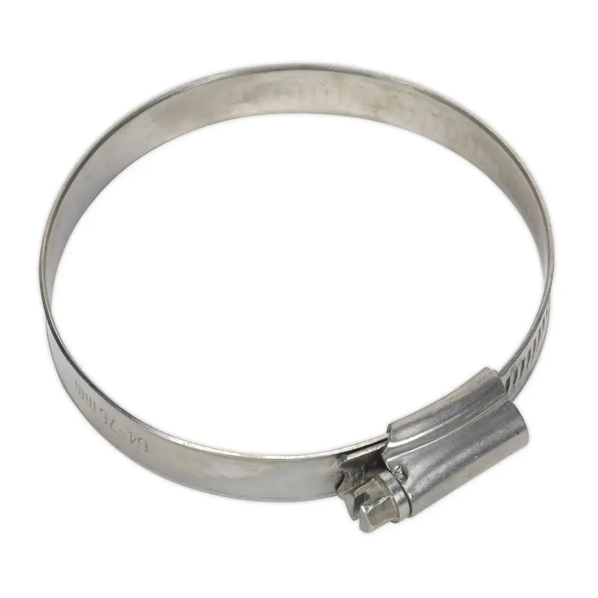 Sealey Hose Clip Stainless Steel Ø64-76Mm Pack Of 10 1