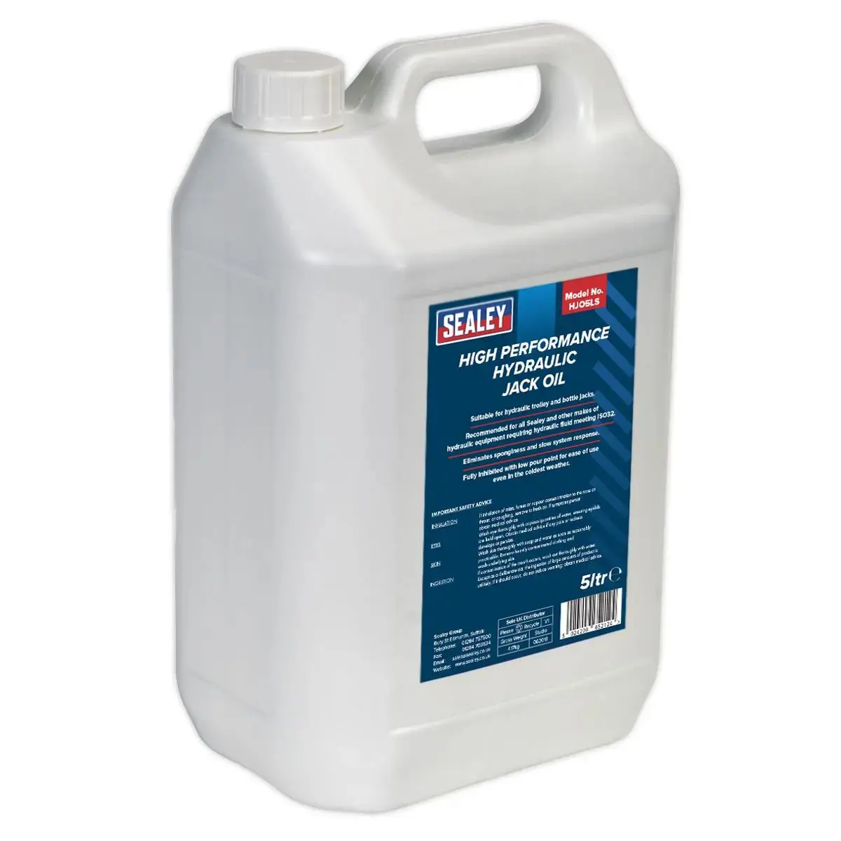 Sealey Hydraulic Jack Oil 5L 1