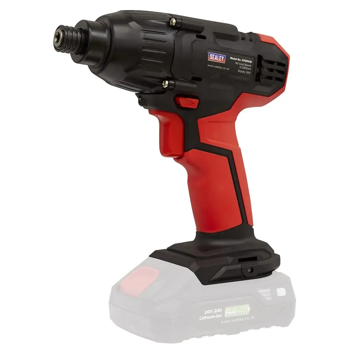 Sealey Impact Driver 20V Sv20 Series 1/4"Hex Drive - Body Only 1