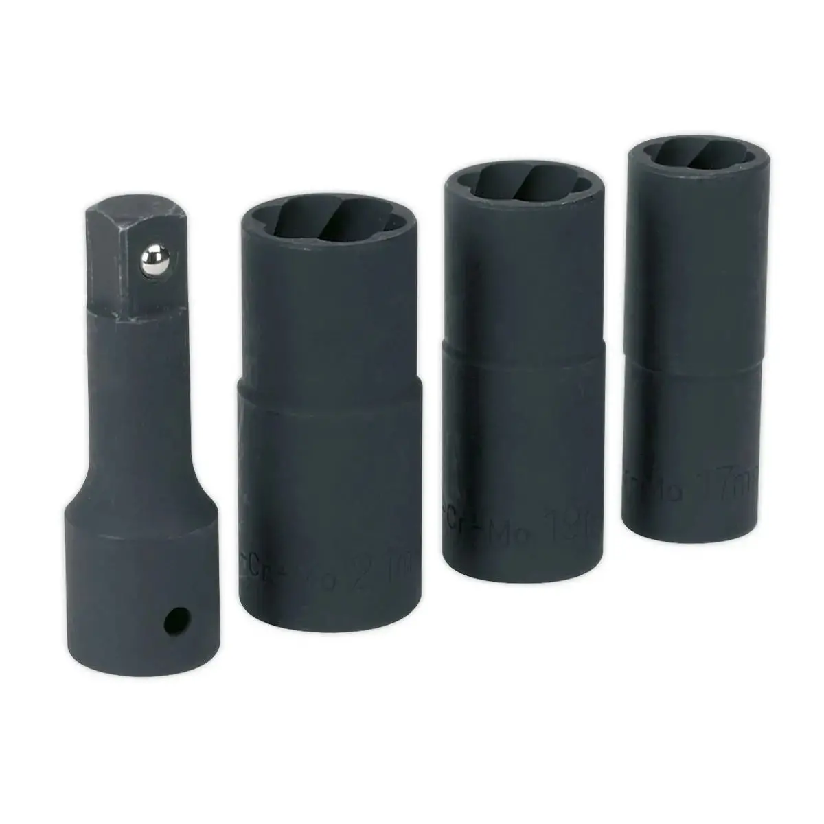 Sealey Impact Wheel Nut/Removal Flip Sockets 1/2"Sq Drive 1