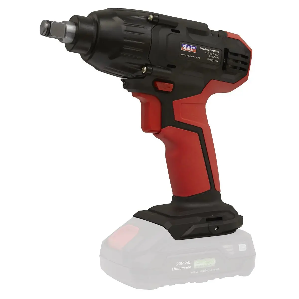 Sealey Impact Wrench 20V Sv20 Series 1/2"Sq Drive - Body Only 1