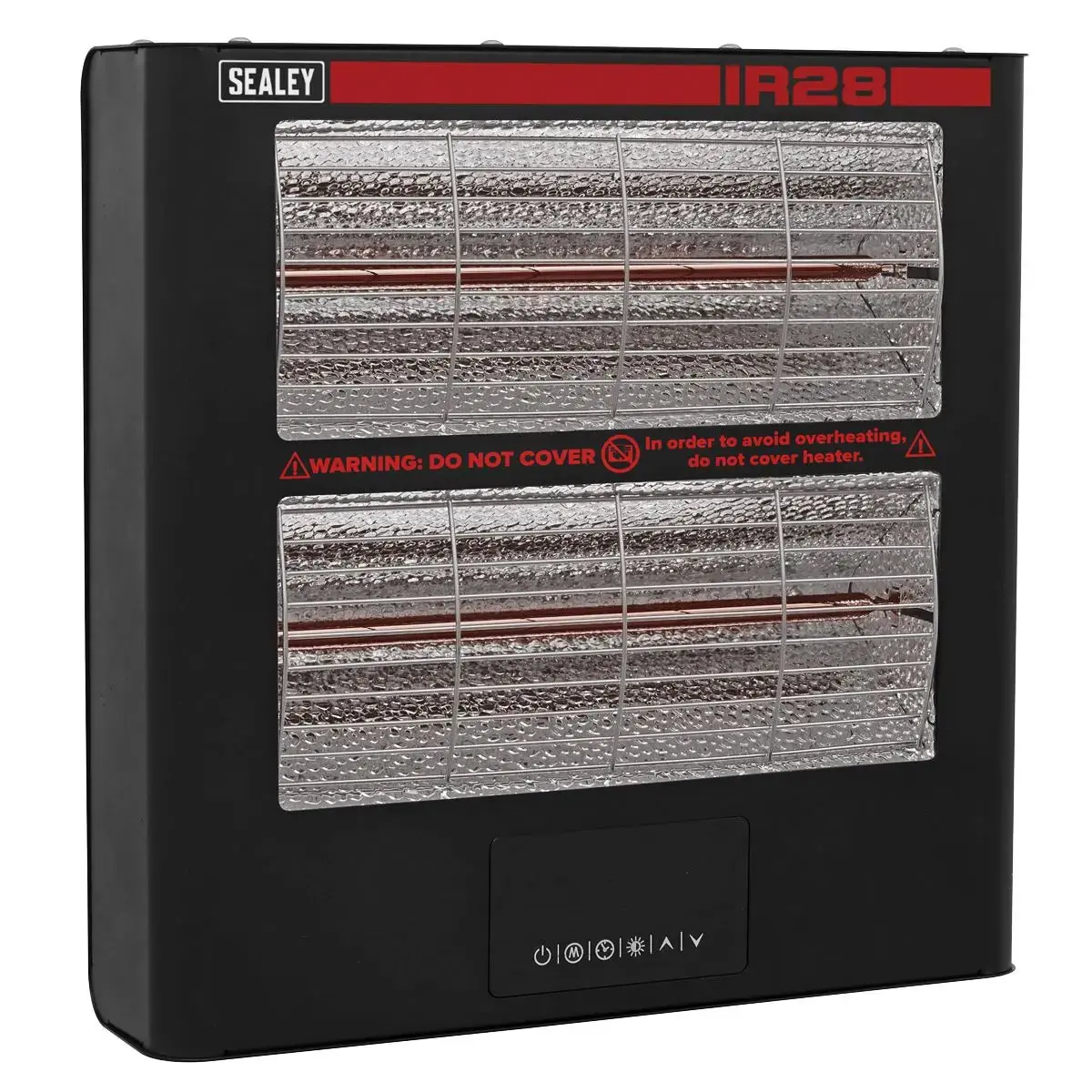 Sealey Infrared Quartz Heater - Wall Mounting 2.8Kw/230V 1