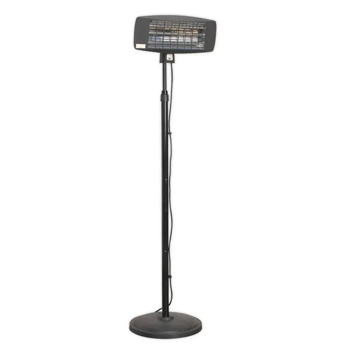 Sealey Infrared Quartz Patio Heater 2000W/230V With Telescopic Floor Stand 1
