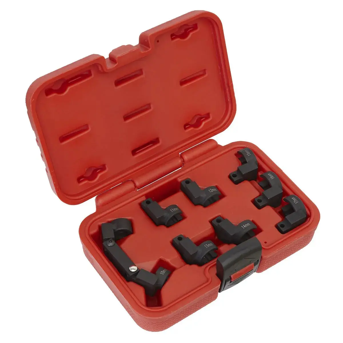 Sealey Injector Pipe Socket Set 9Pc 3/8"Sq Drive 1