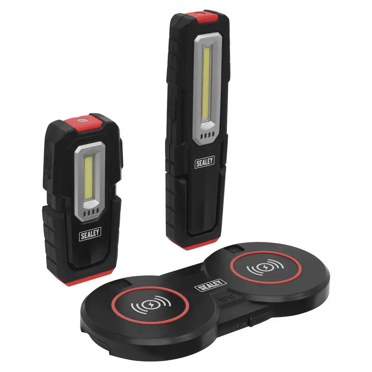 Sealey Inspection Light 3W & 5W Cob Led & Double Wireless Charge Base 1