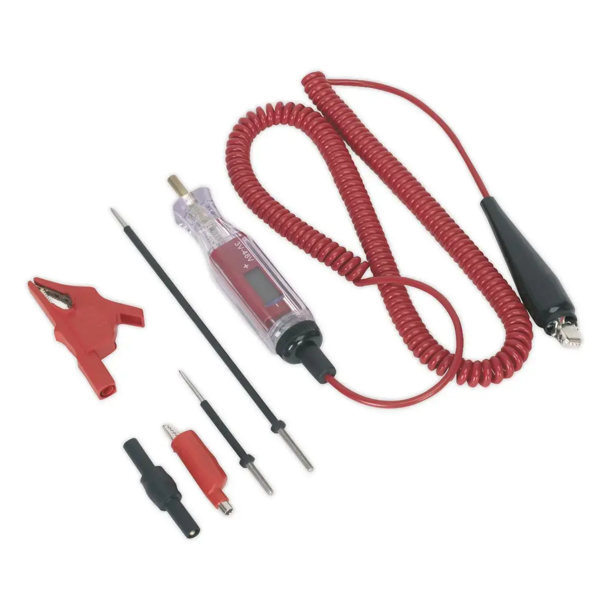 Sealey Integrated Test Light/Voltmeter 3-48V 1