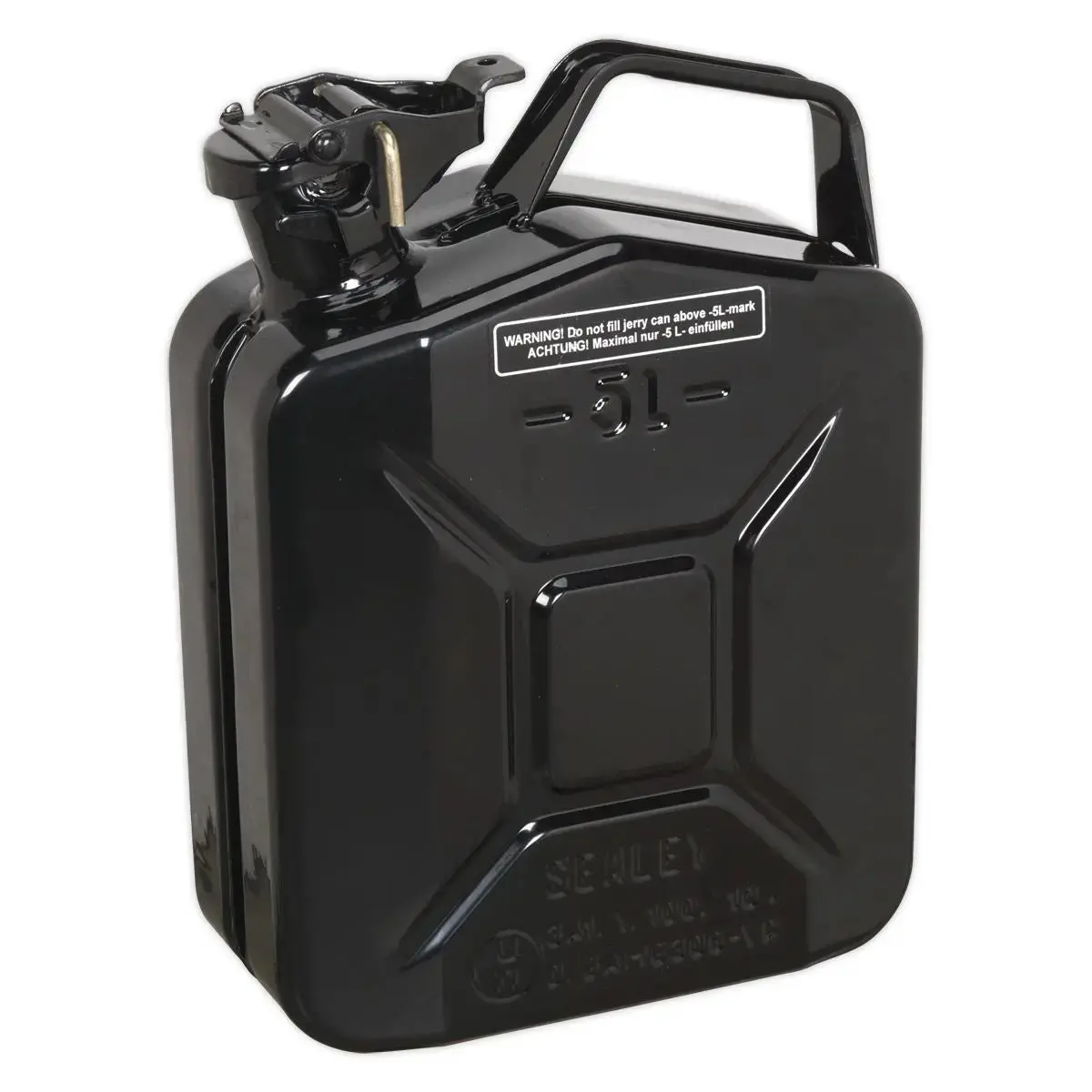 Sealey Jerry Can 5L - Black 1