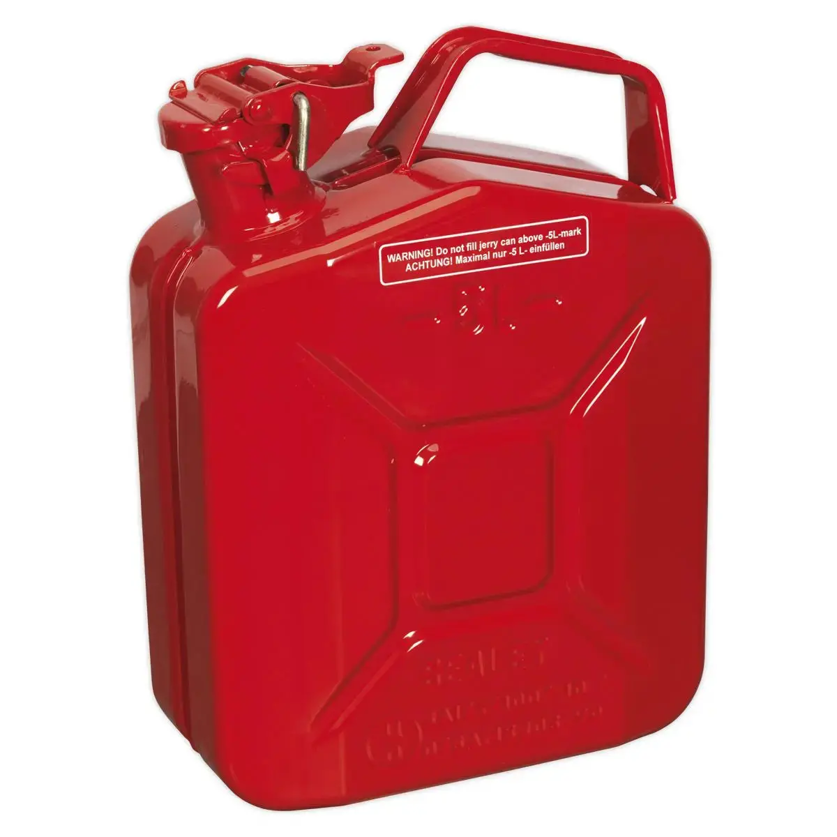 Sealey Jerry Can 5L - Red 1