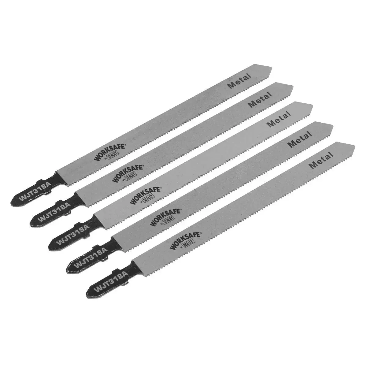 Sealey Jigsaw Blade Metal 105Mm 21Tpi - Pack Of 5 1