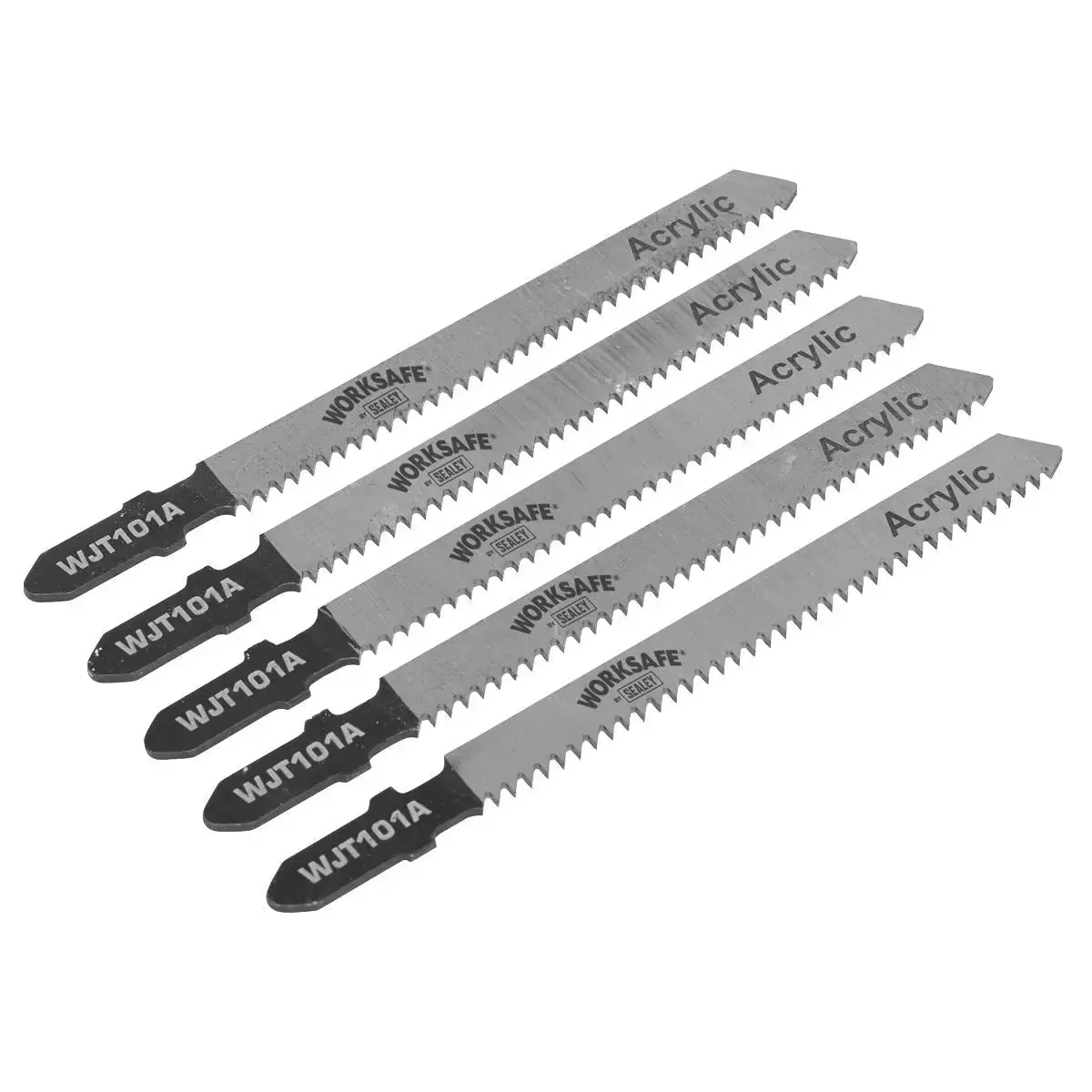Sealey Jigsaw Blade Metal 75Mm 12Tpi - Pack Of 5 1