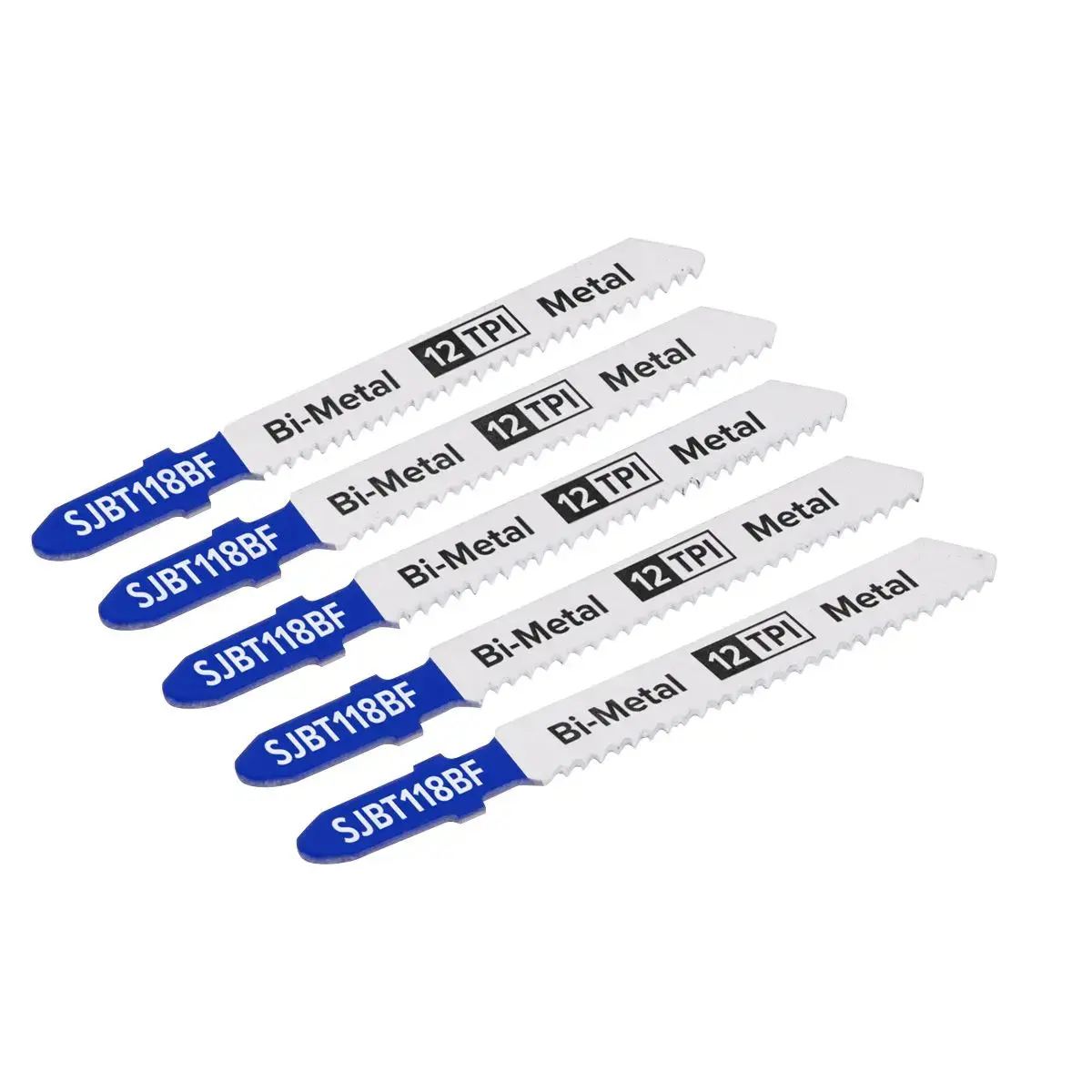 Sealey Jigsaw Blade Metal 75Mm 12Tpi - Pack Of 5 1