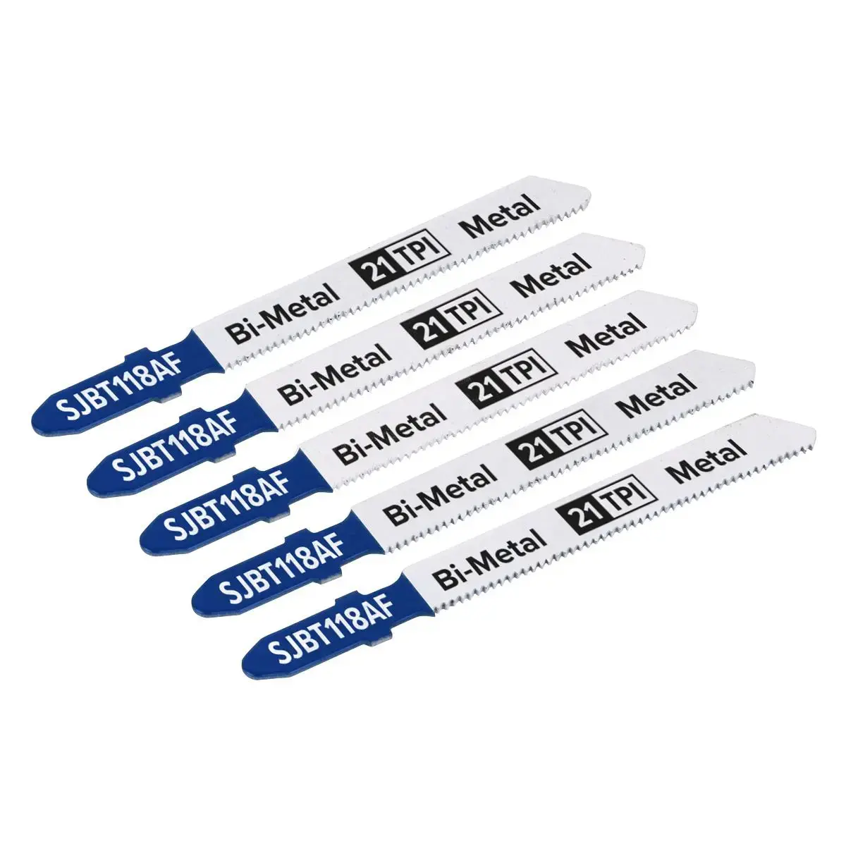 Sealey Jigsaw Blade Metal 75Mm 21Tpi - Pack Of 5 1