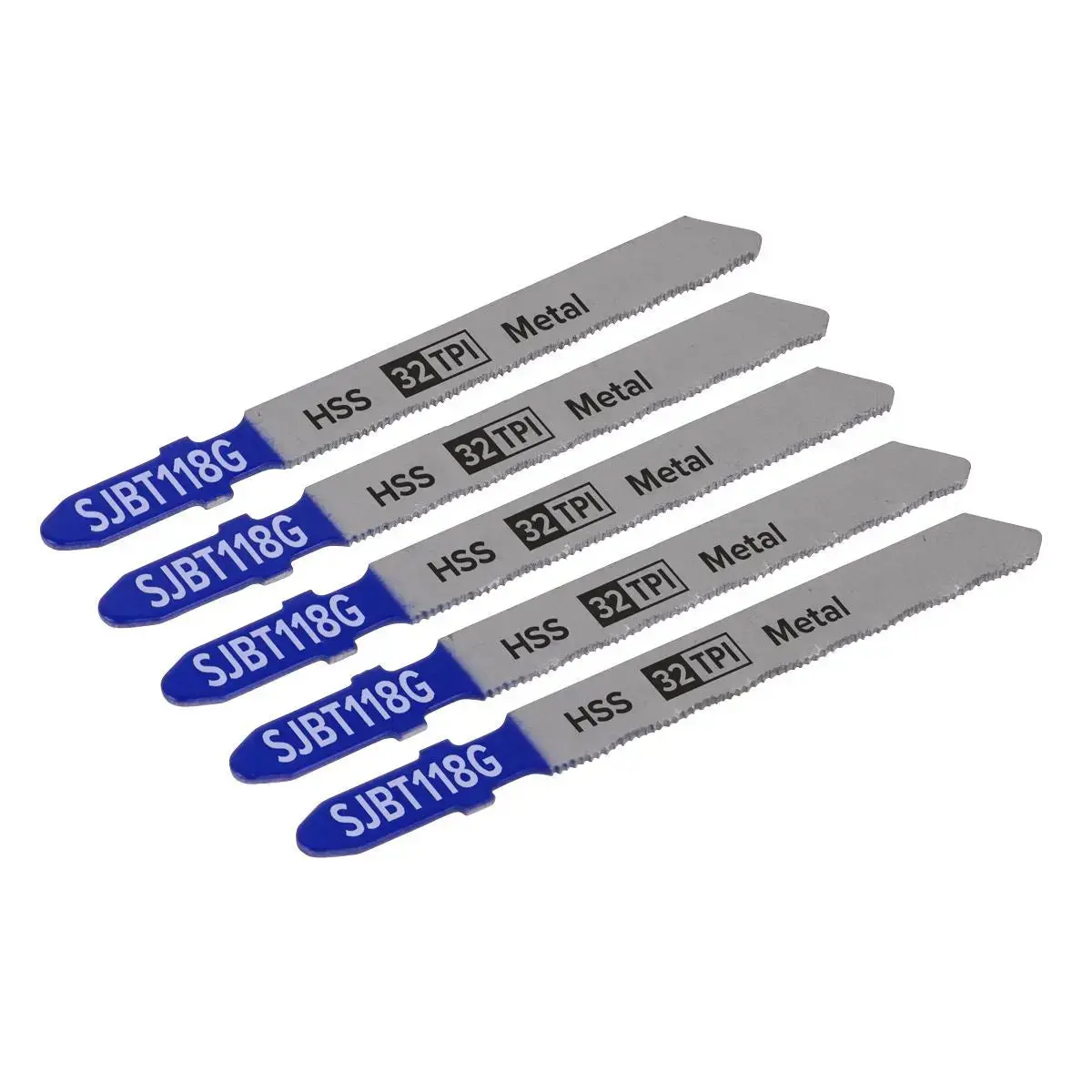 Sealey Jigsaw Blade Metal 75Mm 32Tpi - Pack Of 5 1