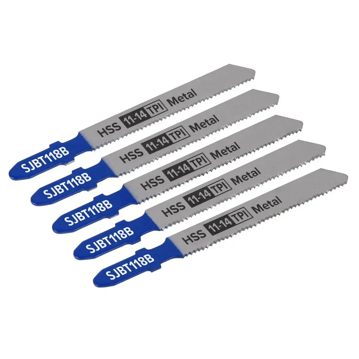 Sealey Jigsaw Blade Metal 92Mm 11-14Tpi - Pack Of 5 1