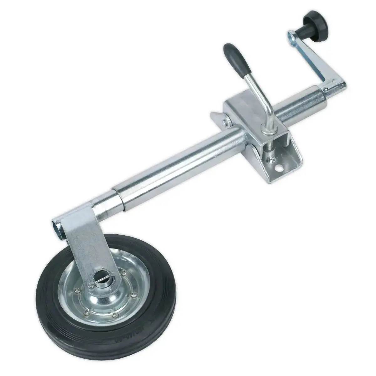 Sealey Jockey Wheel & Clamp Ø35mm - Ø150mm Solid Wheel 1