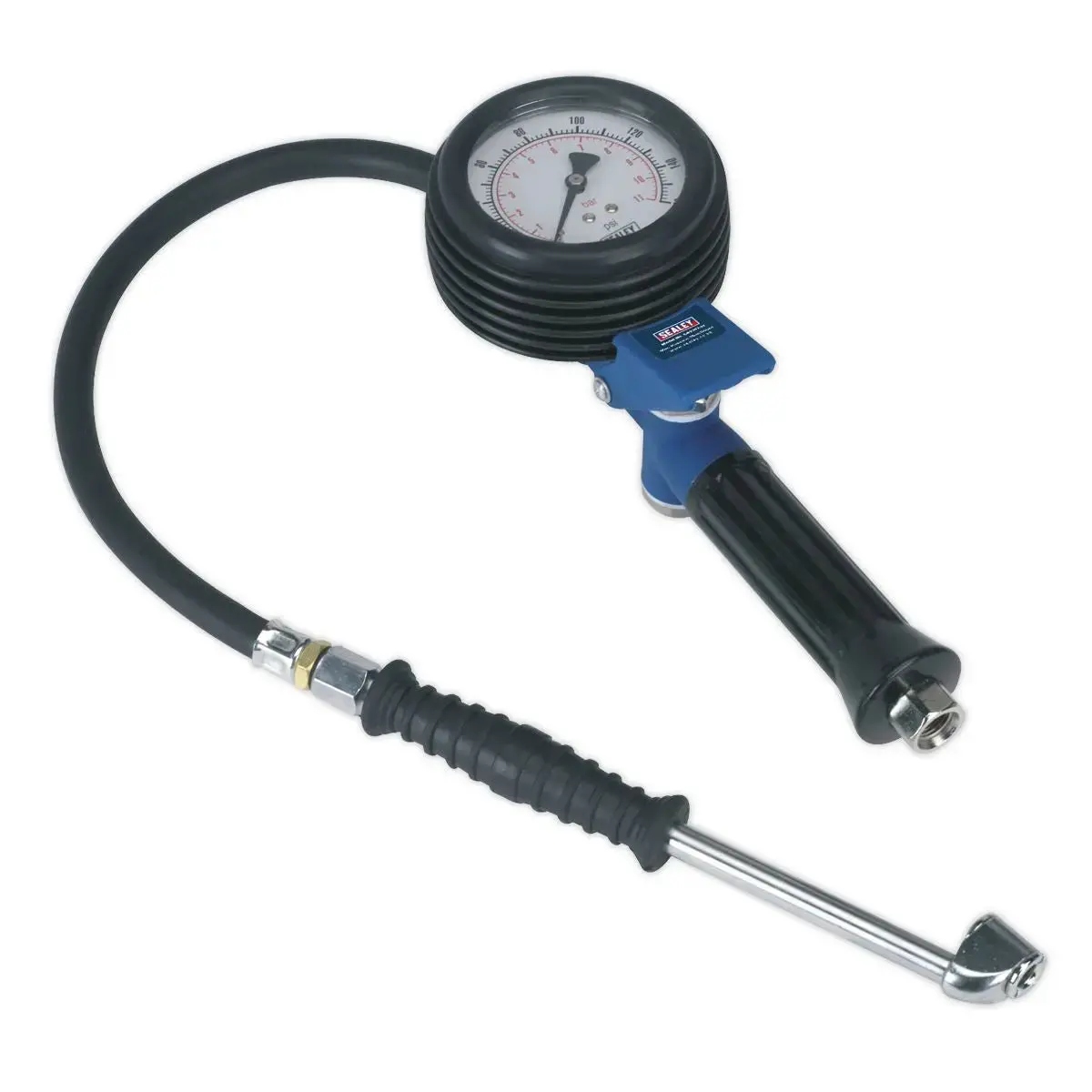 Sealey Jumbo Tyre Inflator With Push-On Connector 1