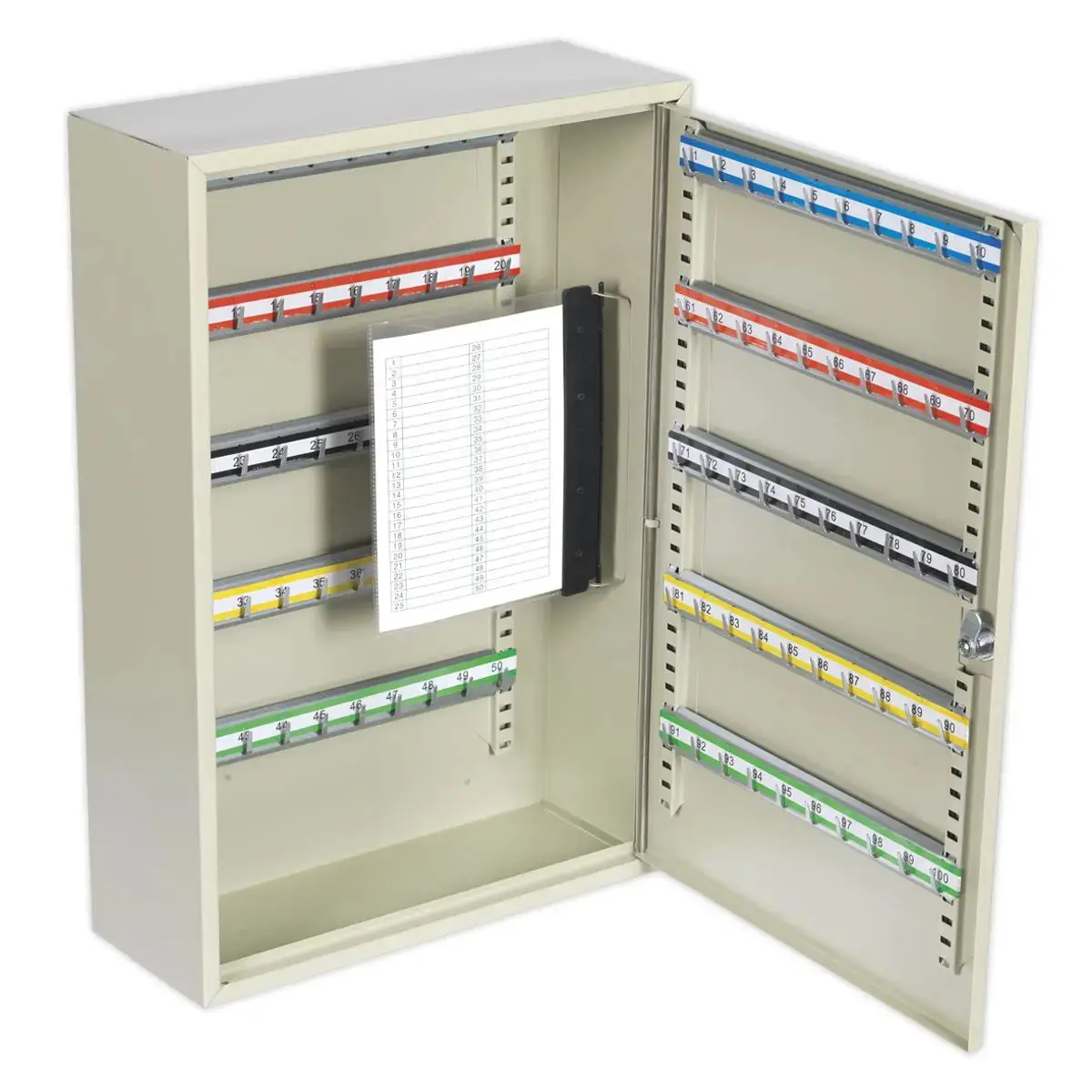 Sealey Key Cabinet 100 Key Capacity Deep 1