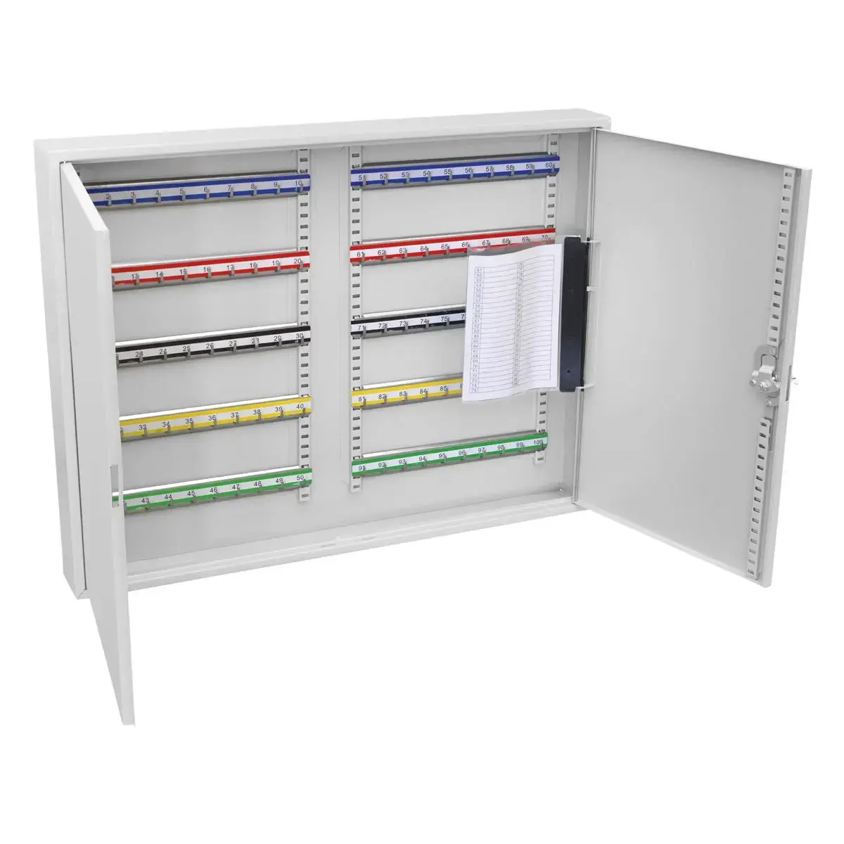 Sealey Key Cabinet 100 Key Capacity Wide 1