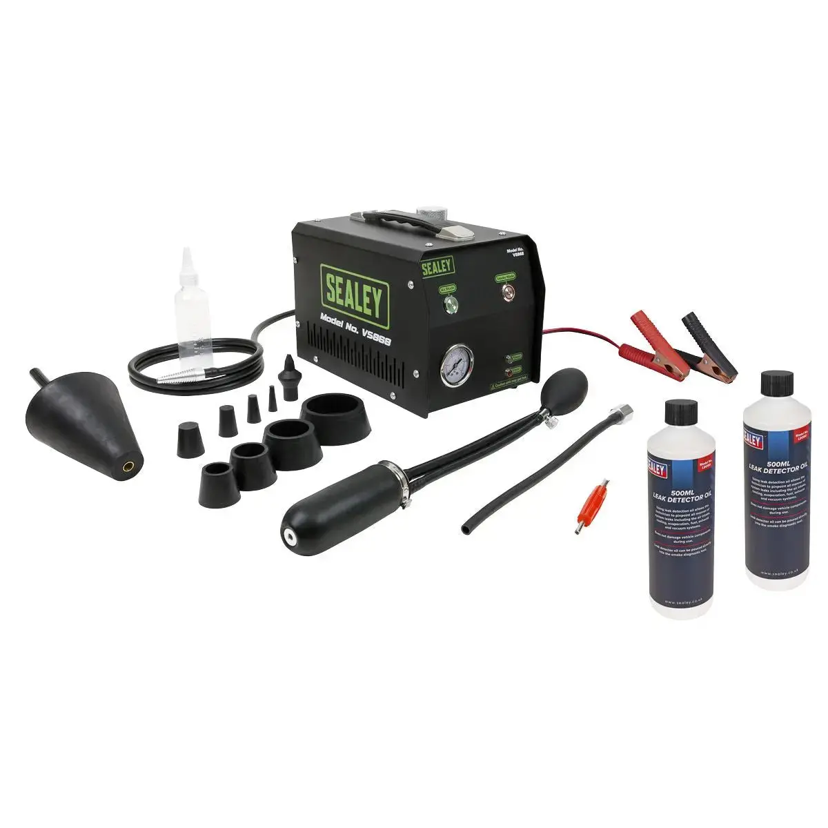 Sealey Leak Detector Smoke Diagnostic & Leak Detector Oil Kit 1