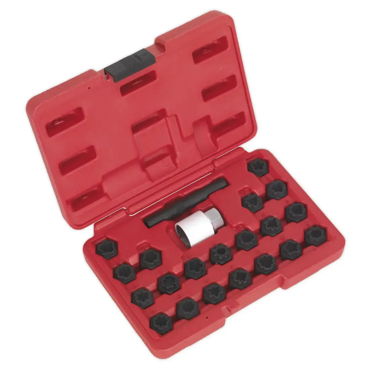 Sealey Locking Wheel Nut Key Set 22Pc - Audi 1