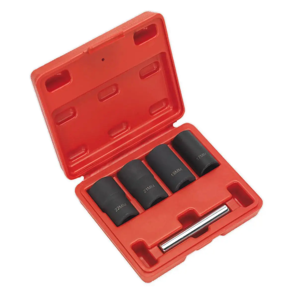 Sealey Locking Wheel Nut Removal Set 5Pc 1/2"Sq Drive 1