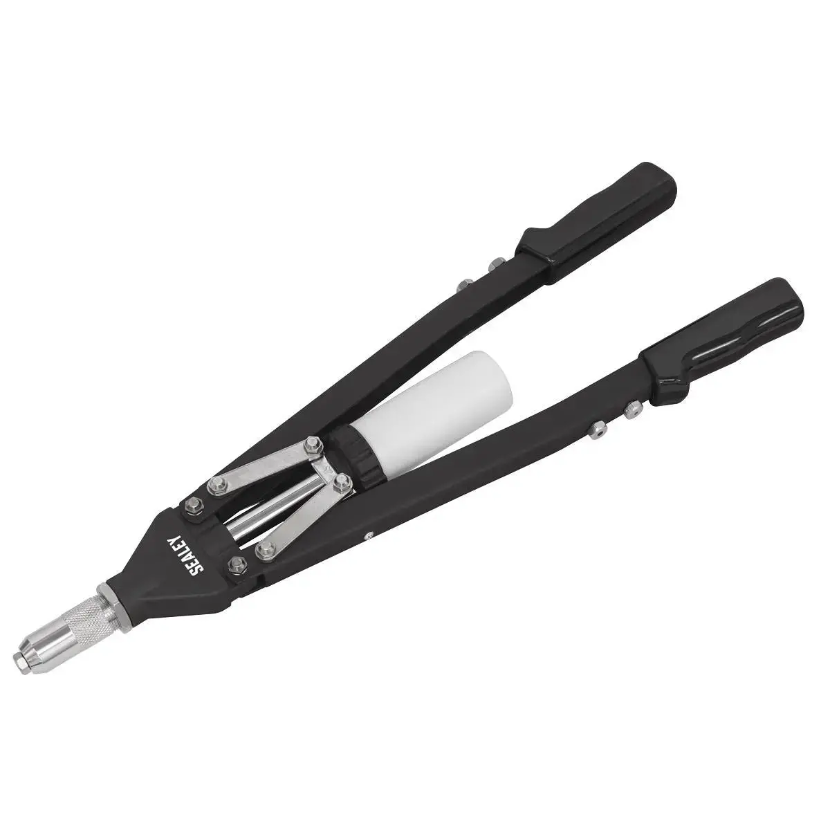 Sealey Long-Arm Riveter With Collection Bowl Heavy-Duty 1