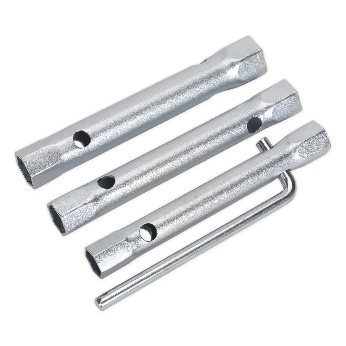 Sealey Long Reach Double End Spark Plug Box Spanner Set 3Pc 1
