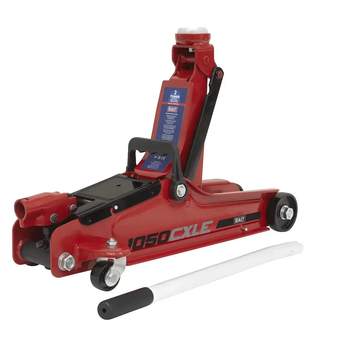 Sealey Low Profile Short Chassis Trolley Jack 2 Tonne 1