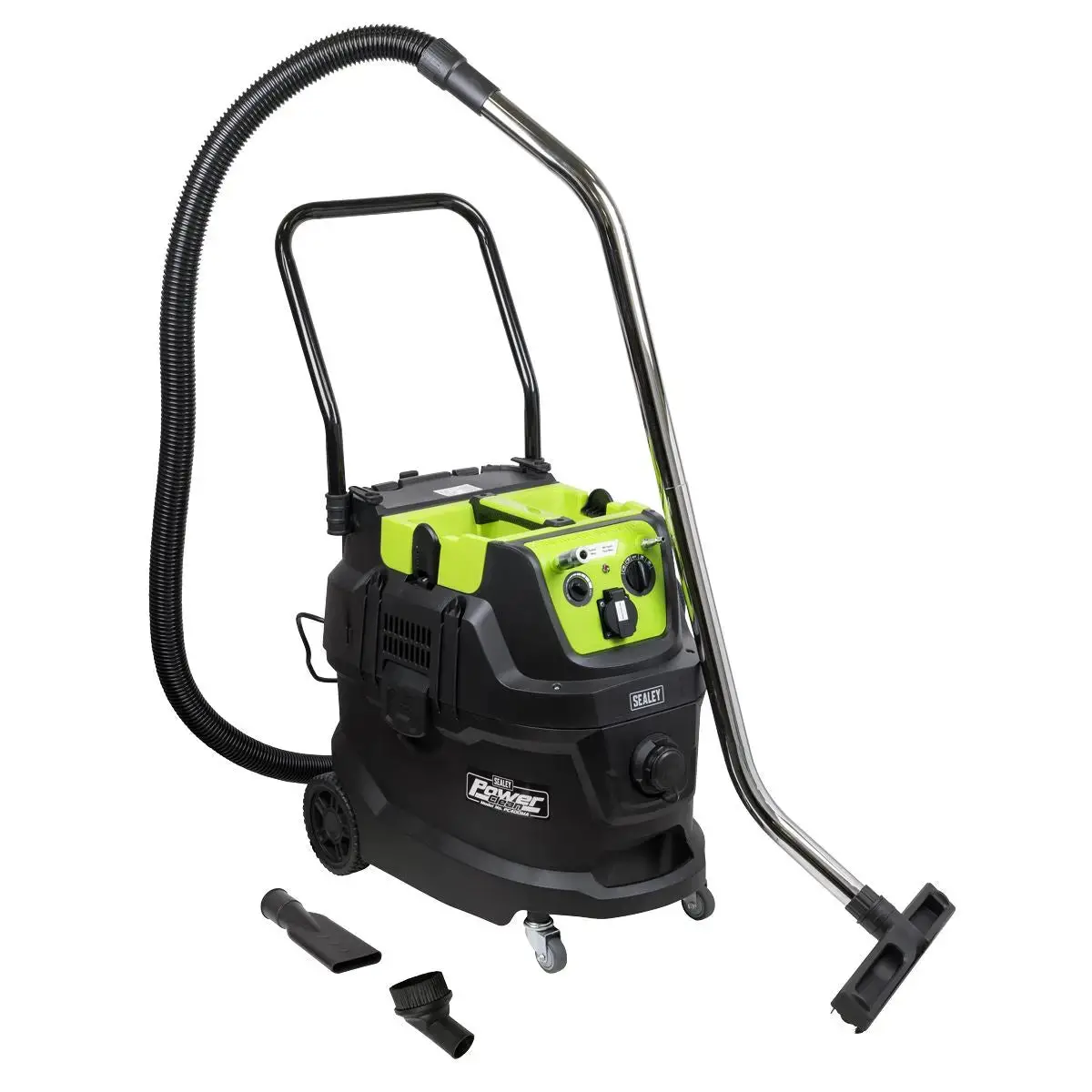 Sealey M Class Dust-Free Industrial Wet & Dry Vacuum Cleaner 40L With Autostart For Air/Electric Power Tools 1600W/230V 1