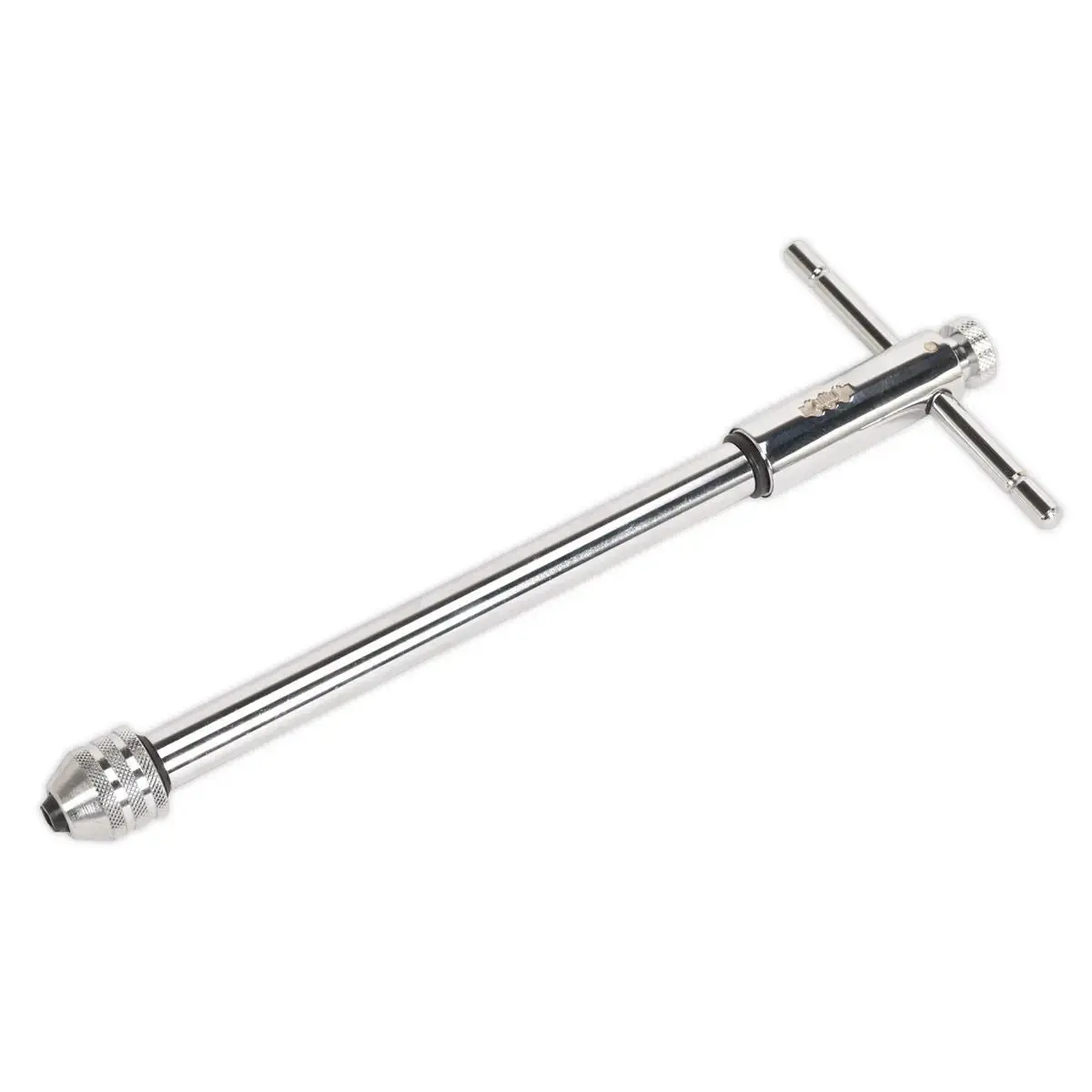 Sealey M5-M12 Long Handle Ratchet Tap Wrench 290Mm Multi Positional Sliding T Bar 1