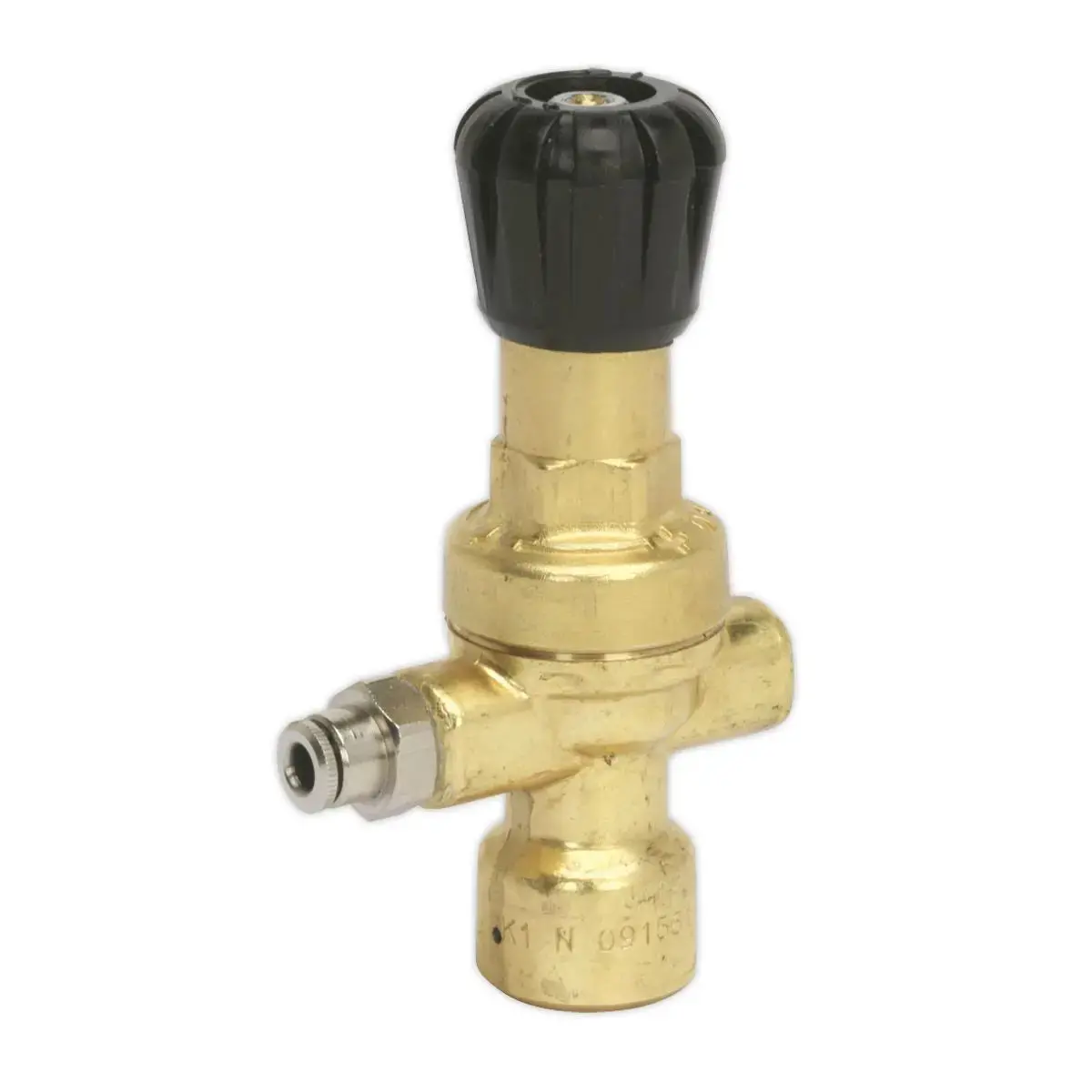 Sealey Mig Gas Regulator Disposable Cylinder No Gauge 1