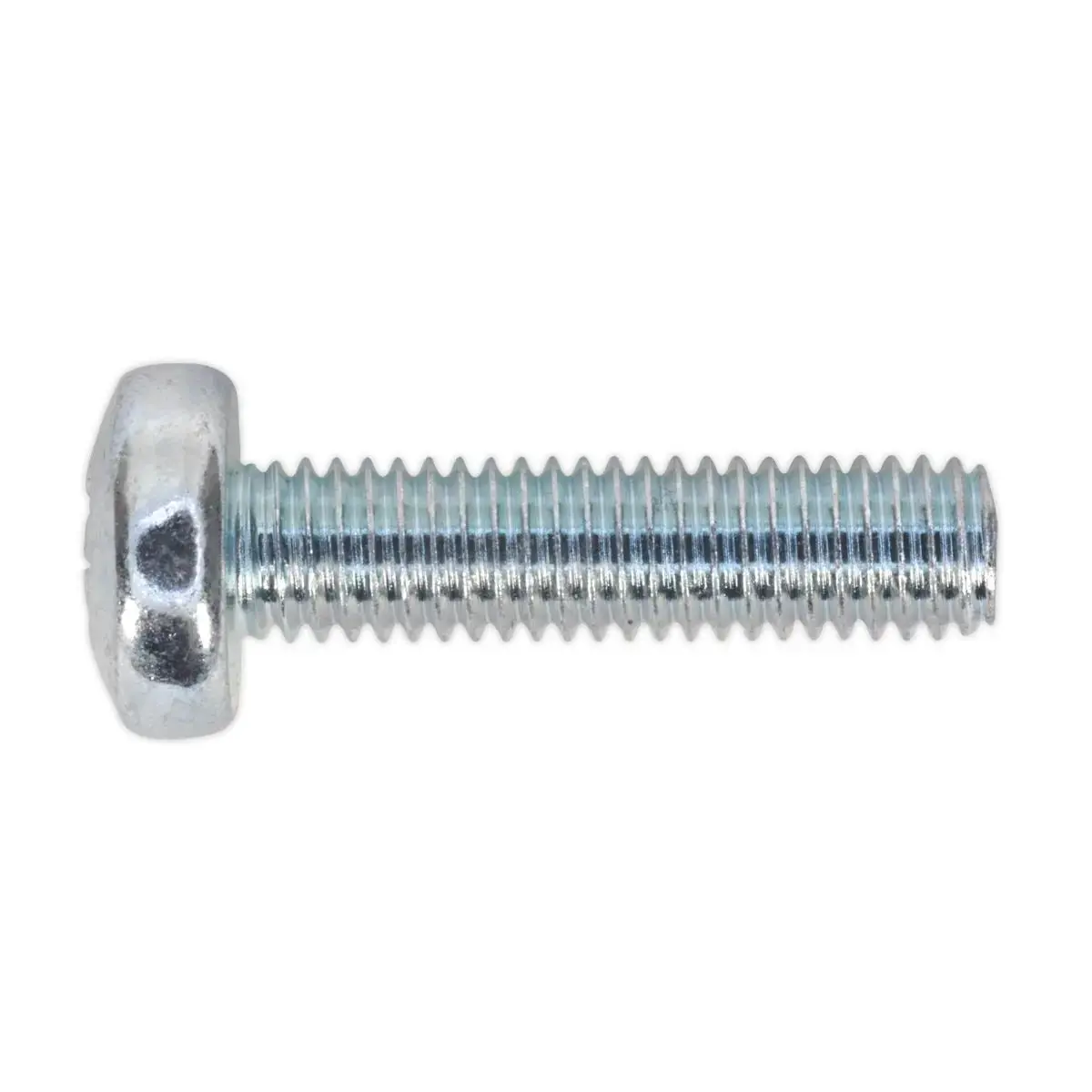 Sealey Machine Screw M5 X 20Mm Pan Head Pozi Zinc Pack Of 100 1