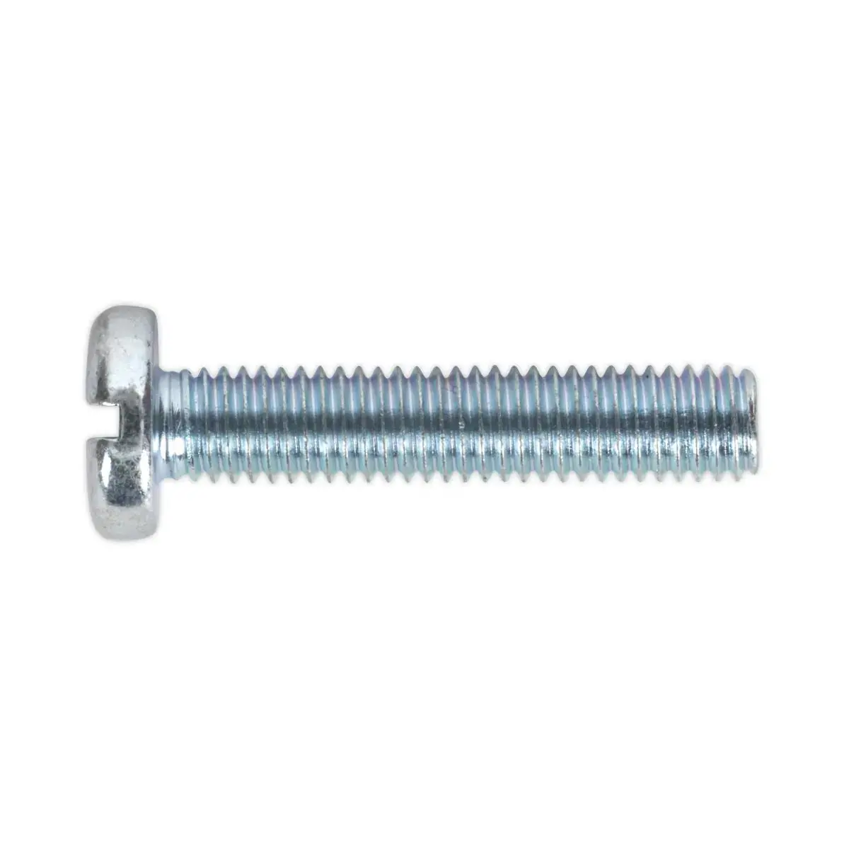 Sealey Machine Screw M5 X 25Mm Pan Head Slot Zinc Pack Of 50 1