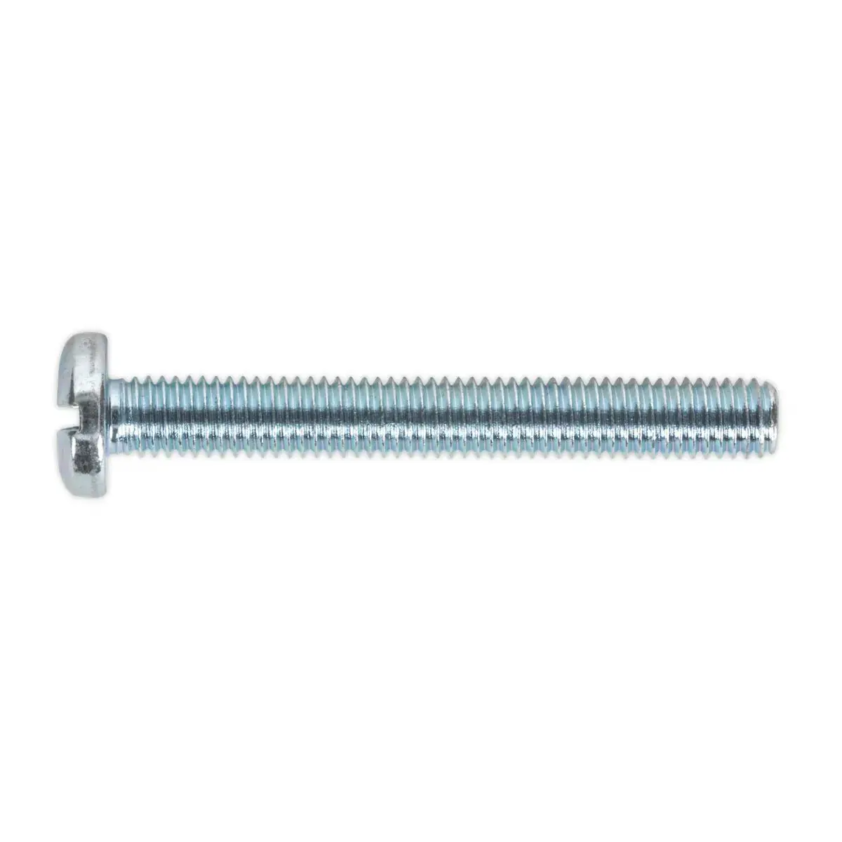 Sealey Machine Screw M5 X 50Mm Pan Head Slot Zinc Pack Of 50 1
