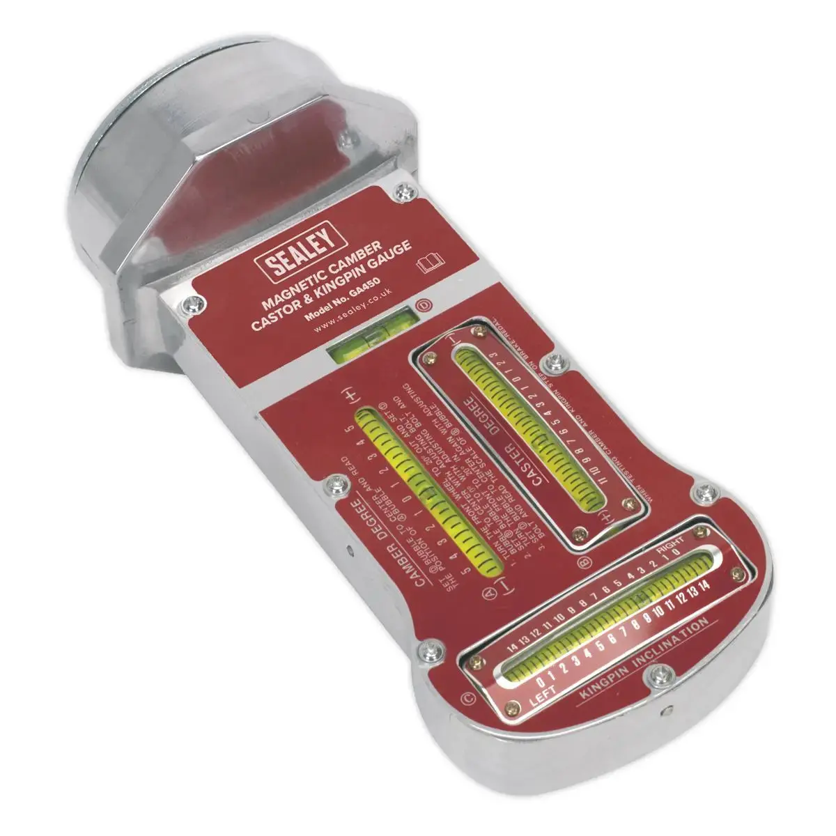 Sealey Magnetic Camber Castor & Kingpin Gauge 1