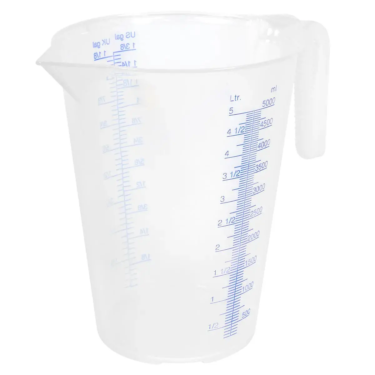Sealey Measuring Jug Translucent 5L 1