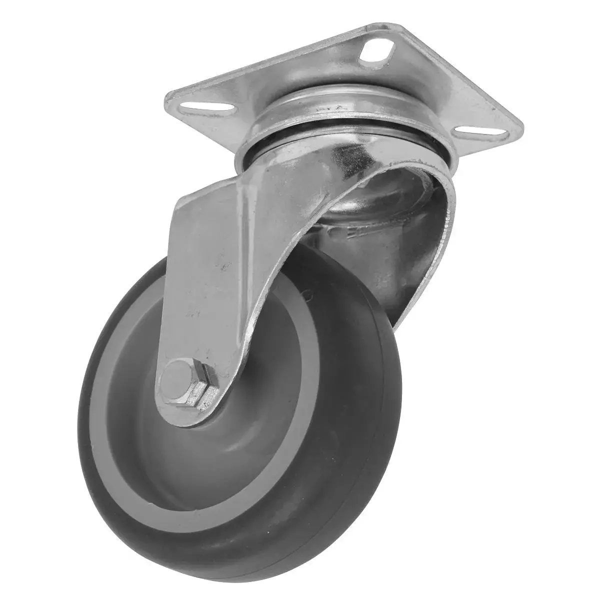 Sealey Medium-Duty Thermoplastic Swivel Castor Wheel Ø75mm - Trade 1