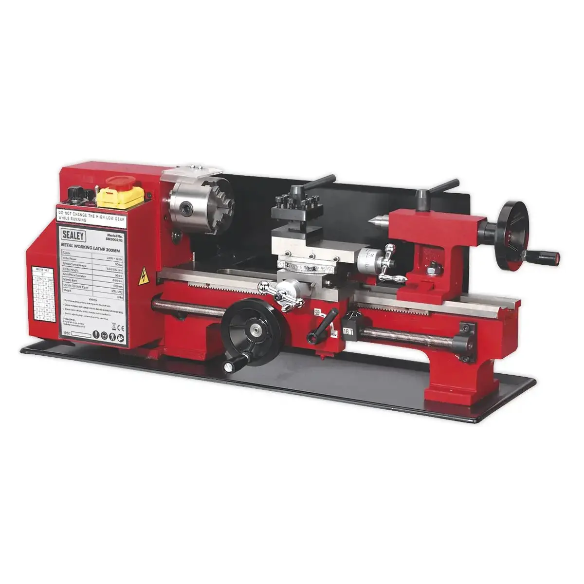 Sealey Metalworking Lathe 300Mm Between Centres 1