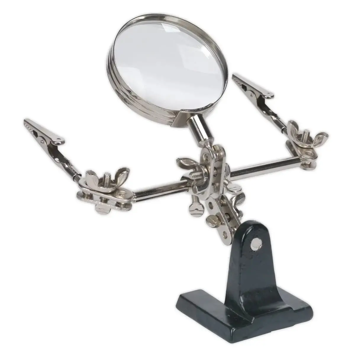 Sealey Mini Robot Soldering Stand With Magnifier 1