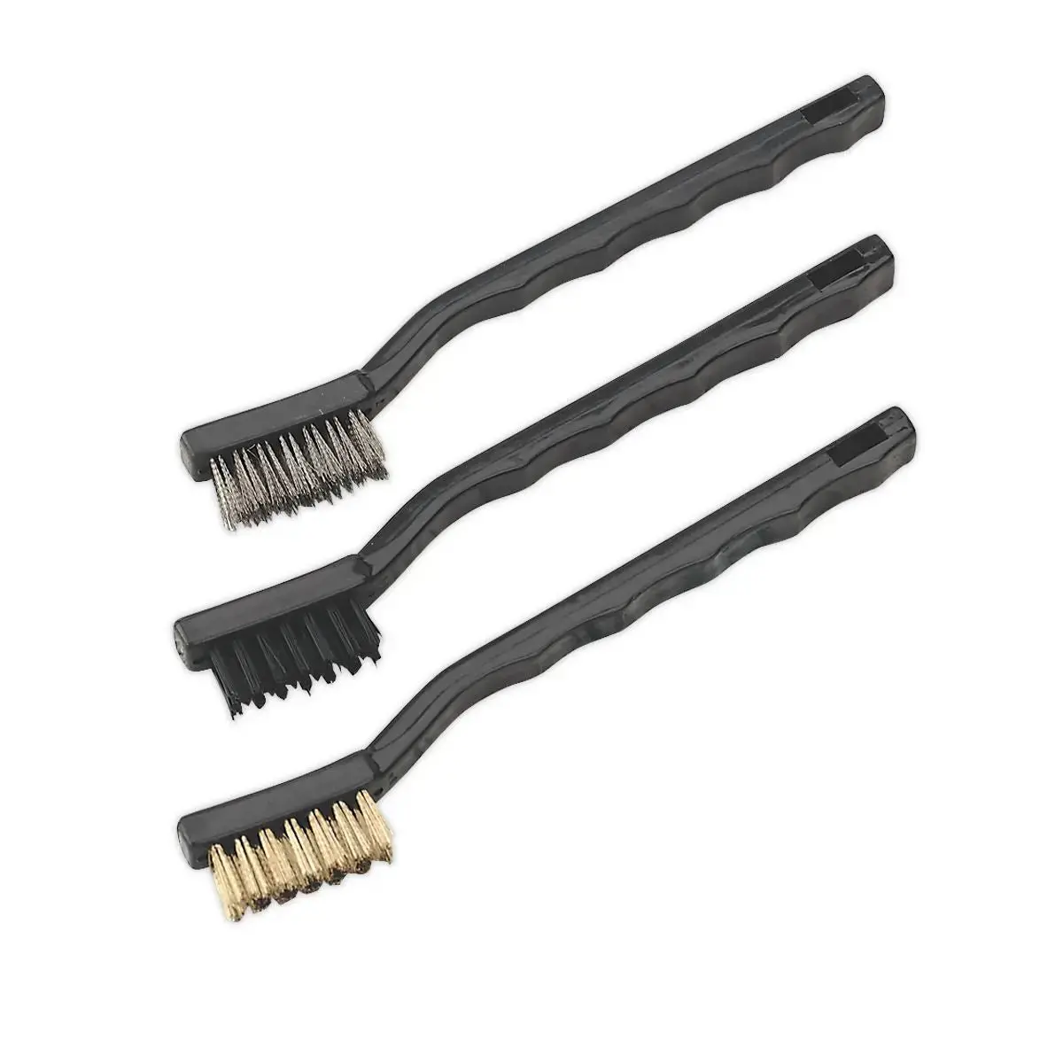 Sealey Miniature Brush Set 3Pc 1