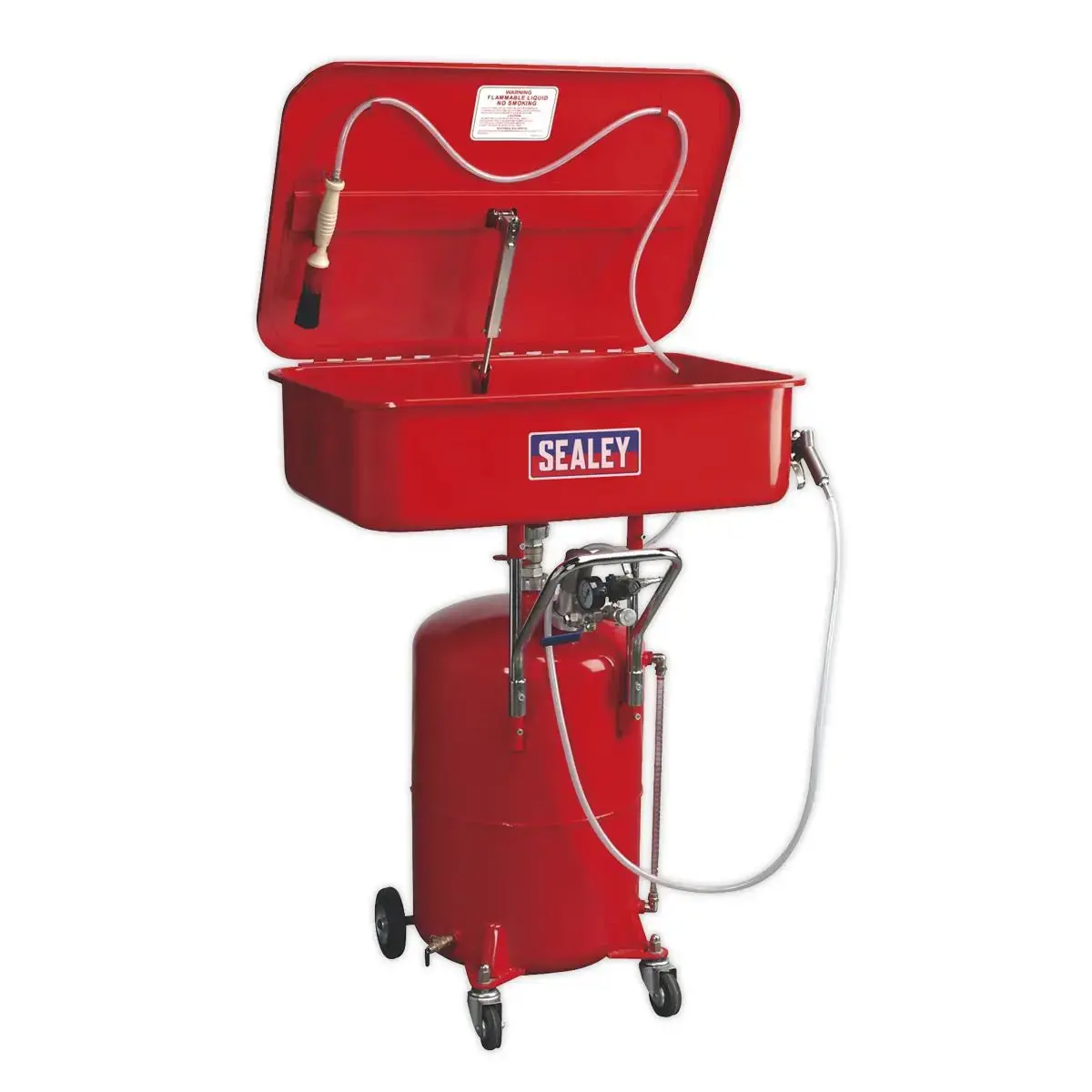 Sealey Mobile Parts Cleaning Tank Air Operated With Reservoir 1