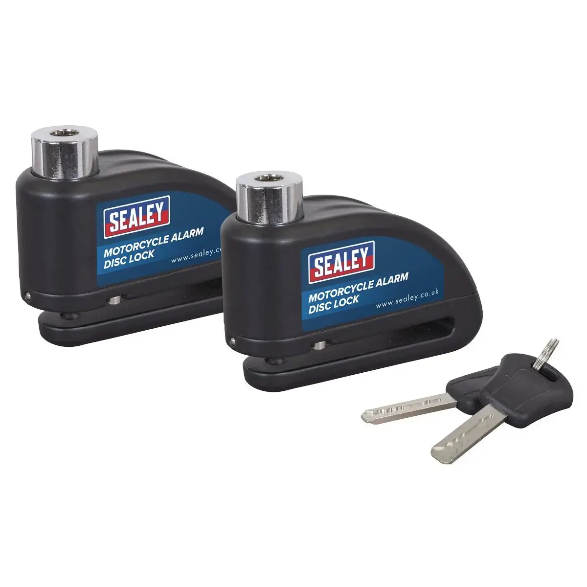 Sealey Motorcycle Alarm Disc Lock - Pair 1