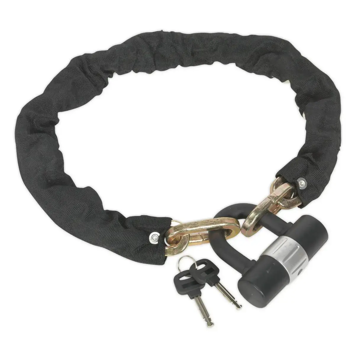 Sealey Motorcycle Chain & Disc Lock 12 X 12 X 900Mm 1