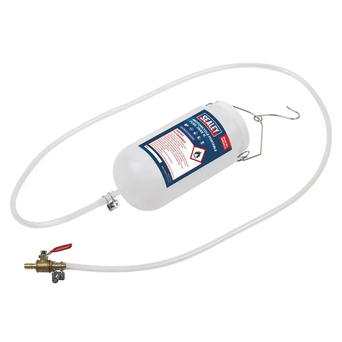 Sealey Motorcycle Portable Fuel Tank 1L 1