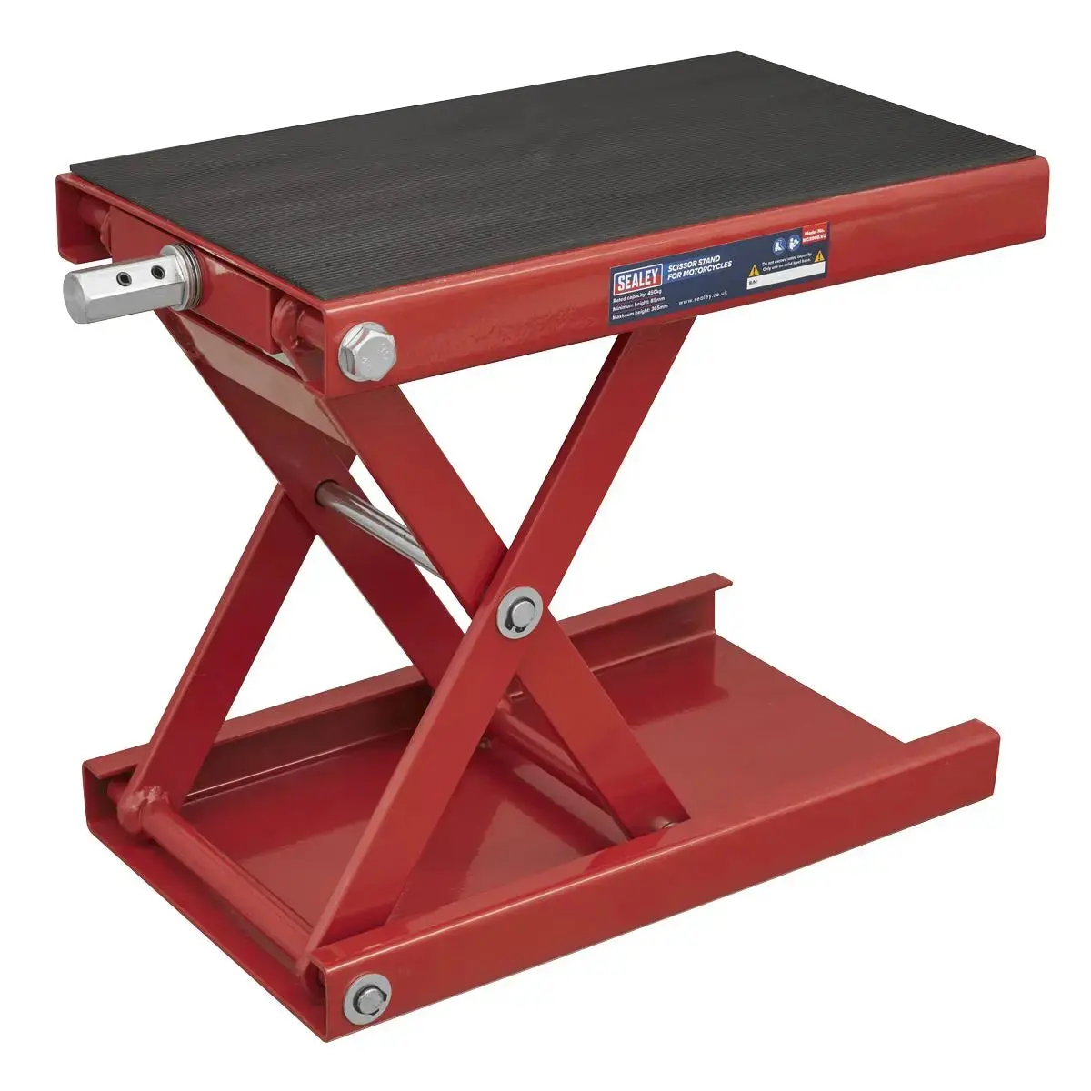Sealey Motorcycle Scissor Stand 450Kg Capacity 1