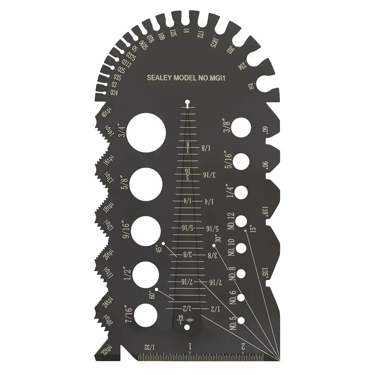 Sealey Multi-Gauge - Imperial 1