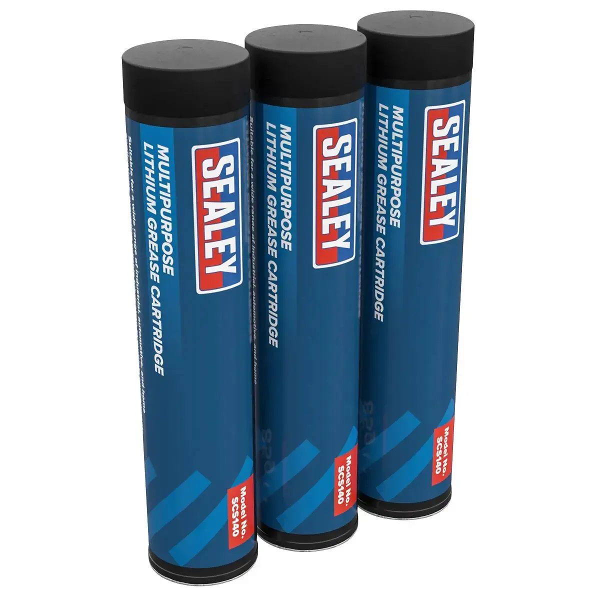 Sealey Multipurpose Lithium Grease Cartridge 85G - Pack Of 3 1