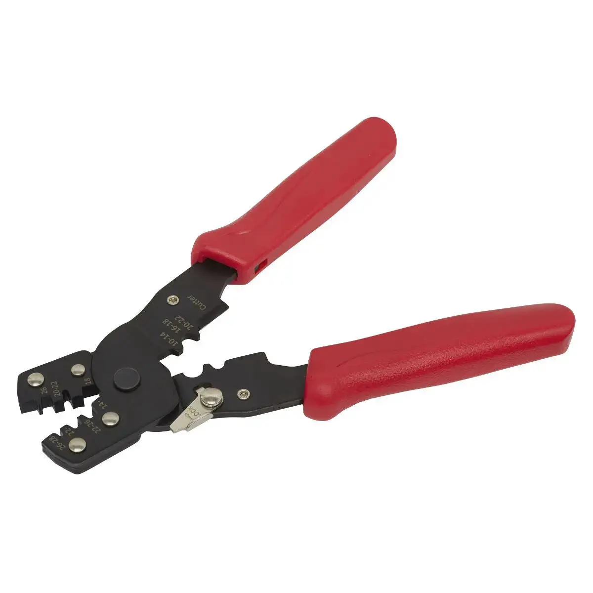 Sealey Non-Ratcheting Crimping Tool Insulated/Non-Insulated Terminals 1