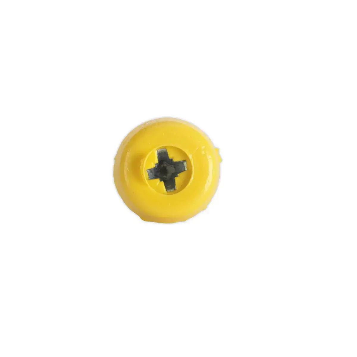 Sealey Numberplate Screw Plastic Enclosed Head 4.8 X 18Mm Yellow Pack Of 50 2