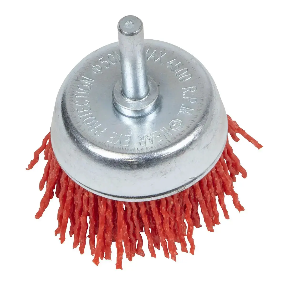 Sealey Nylon Filament Cup Brush 50Mm With 6Mm Shaft 1